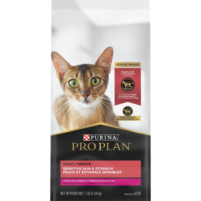 Purina Pro Plan Cat Food for Sensitive Stomachs
