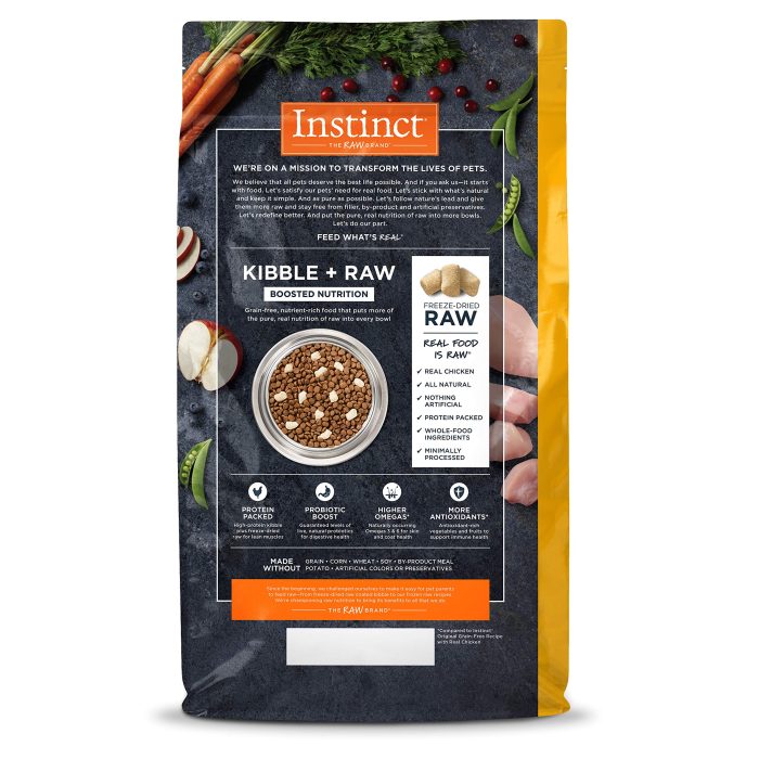 Instinct Raw Boost Grain-Free Recipe with Real Chicken Natural Dry Cat Food