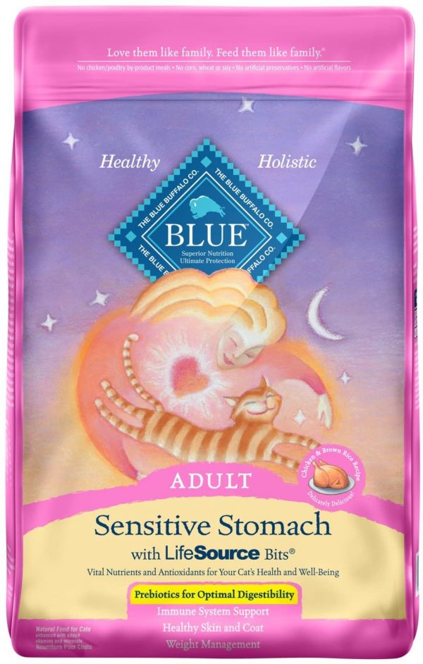 Blue Adult Sensitive Stomach Adult Dry Cat Food