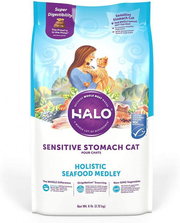 Halo Sensitive Stomach Cat Food